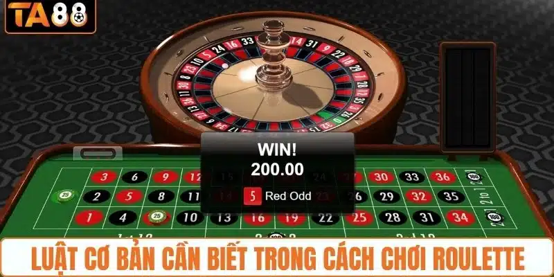 Luật cơ bản cần biết trong cách chơi roulette